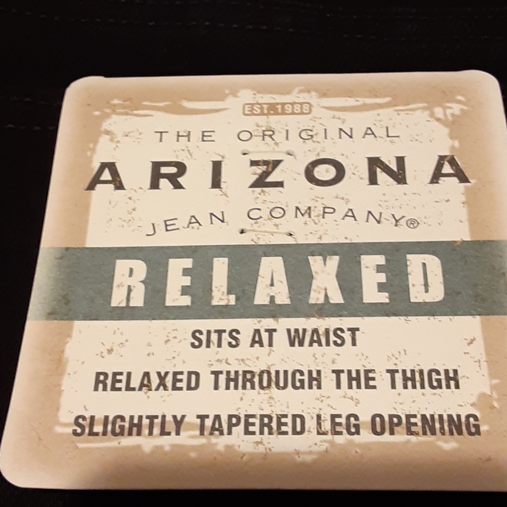 Arizona mens Jean's black